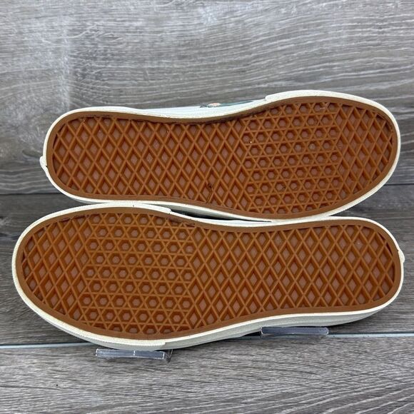 Vans Authentic Vintage Floral Marshmallow Women’s Sz 7.5 Canvas Low Top Sneaker - Picture 8 of 11